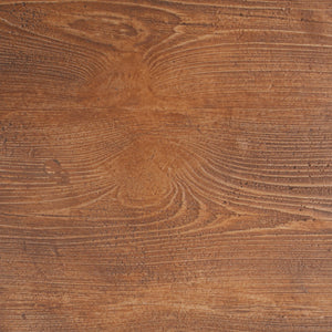 English Elm Christopher Knight Home® - Iris Weatherproof Wood-Grain Round MGO Side Table, Brown — Fireproof, Recyclable, Mid-Century Accent N775P300880B