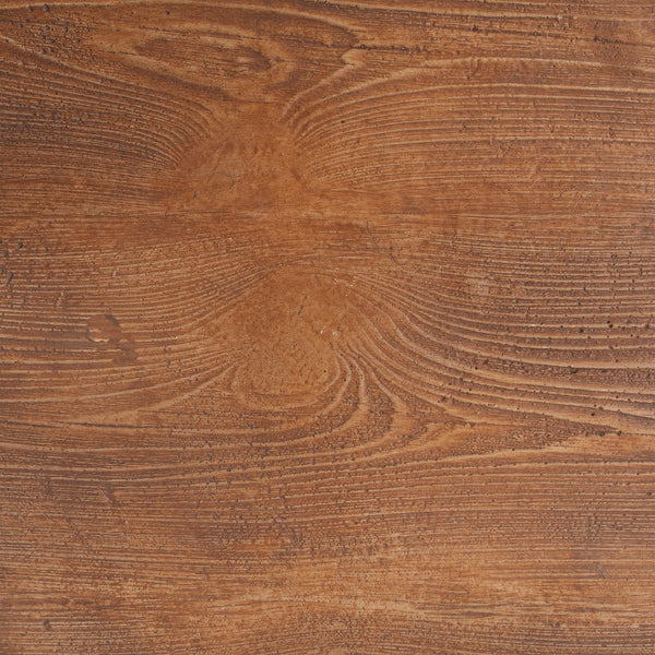 English Elm Christopher Knight Home® - Iris Weatherproof Wood-Grain Round MGO Side Table, Brown — Fireproof, Recyclable, Mid-Century Accent N775P300880B