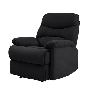 English Elm Ouray Wall Hugger Recliner Microsuede Upholstered Lounge Chair for Modern Living B127P495075