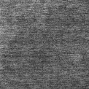 HomeRoots 8' Gray Silver and Charcoal Abstract Area Rug - Washable, UV Protected, Ideal for Busy Homes! 693046
