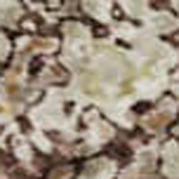 HomeRoots 5' X 8' Washable Area Rug in Rust, Beige & Peach - UV Protected, Stain Resistant, Durable Design! 693050