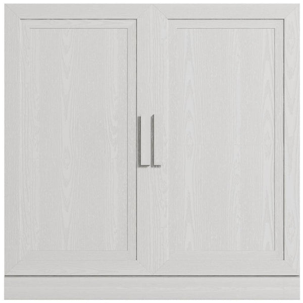 HomeRoots 31" White Wood Accent Cabinet - Stylish Storage Solution for Dining, Living & Bedroom Décor Needs 693398