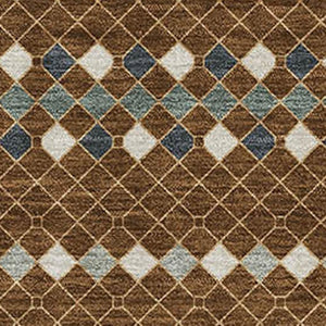 HomeRoots 9' X 12' Washable Striped Area Rug with UV Protection – Ideal for High-Traffic Spaces & Family Homes 693521
