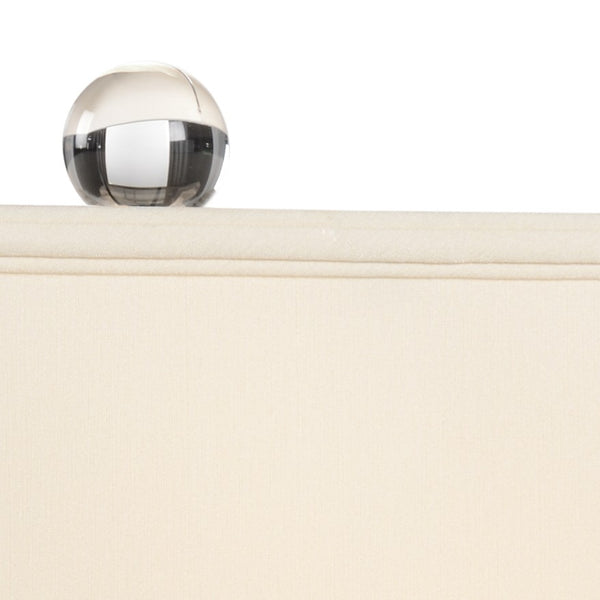 Chelsea House Summerset Crystal Lamp With Patterned Clear Crystal & Antique Brass Accents For Elegant Lighting 69357