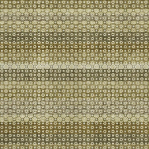 HomeRoots 10' Artichoke Green Striped Washable Area Rug - Durable, Stylish, Stain-Resistant with UV Protection! 693576