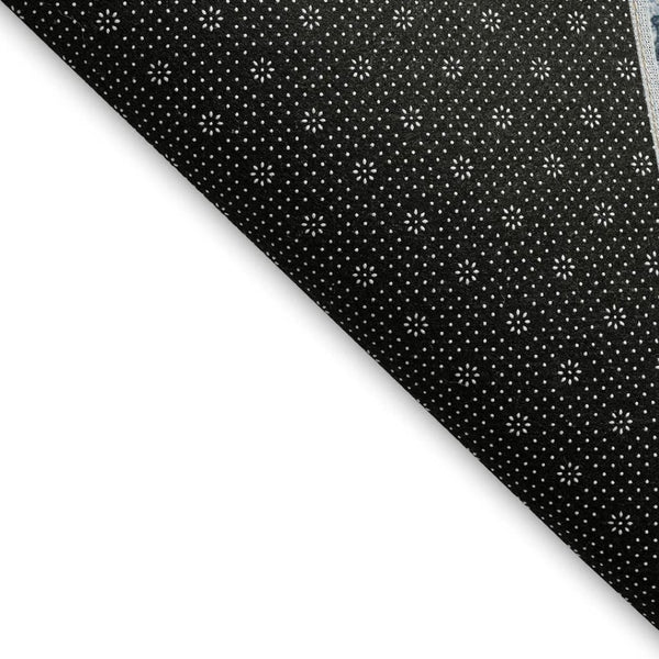 HomeRoots 9' Denim Blue, Gray & Sky Blue Striped Washable Area Rug - UV Protected, Durable & Easy-Care Design 693581