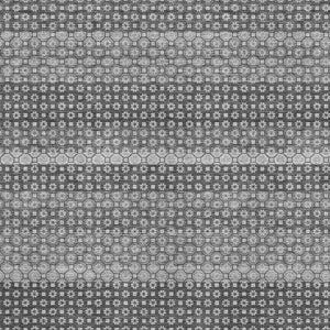 HomeRoots 8' Gray Silver and Charcoal Striped Area Rug - Washable, UV Protected, Durable for High-Traffic Homes 693592