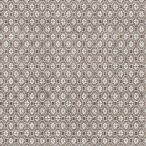 HomeRoots 5' X 8' Taupe Brown Geometric Area Rug - Washable, UV Protected, Perfect for Busy Homes & Style 693668