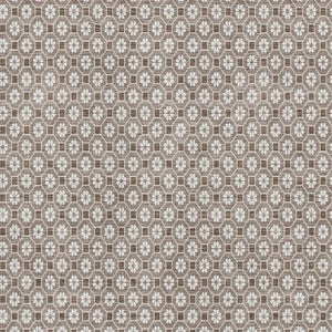 HomeRoots 10' Taupe Brown & Ivory Geometric Washable Area Rug with UV Protection for Modern Spaces & Easy Care 693672
