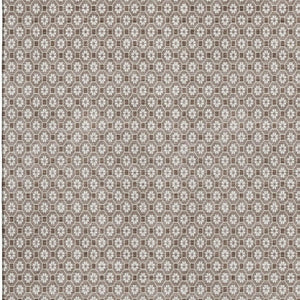 HomeRoots 10' Taupe Brown & Ivory Geometric Washable Area Rug with UV Protection for Modern Spaces & Easy Care 693672
