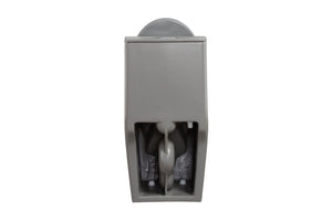 English Elm One-piece Elongated Ceramic Toilet Dual Flush Ada Comfort Height Glossy White Bath Light Grey W1920P385348