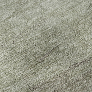 HomeRoots 8' X 8' Stylish Taupe & Beige Striped Round Rug – Washable, UV Protected, Durable for Any Space! 693891