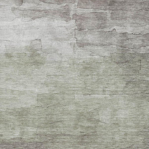 HomeRoots 9' X 12' Versatile Taupe and Beige Striped Area Rug - Washable, UV Resistant & Perfect for High-Traffic Spaces 693893
