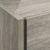 English Elm Lenca 2-Drawer Nightstand - Weathered Gray