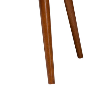 Baxton Studio Baxton Studio Flora Mid-Century Modern Light Grey Upholstered Dining Bench with Oak Finish Charm Flora-Medium Oak-Bench