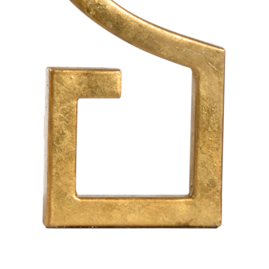 Chelsea House Corinth Antique Gold Table Lamp — 30" Slim Iron Base With Hand-Applied Gold Leaf For Timeless Elegance 69407