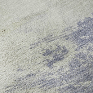 HomeRoots 10' X 14' Artichoke Green Abstract Area Rug - Stylish, Washable, UV-Protected, Perfect for Any Space! 694164