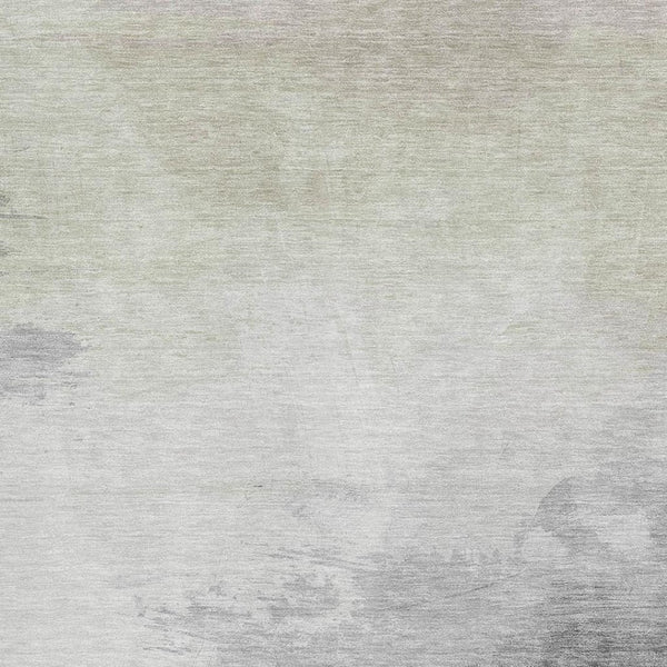 HomeRoots 9' X 12' Stylish Beige Gray Silver Abstract Area Rug - Washable, UV Protected & Perfect for High-Traffic Spaces 694169