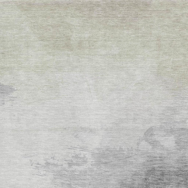 HomeRoots 10' Modern Beige Gray Silver Abstract Washable Area Rug with UV Protection for High-Traffic Spaces 694170