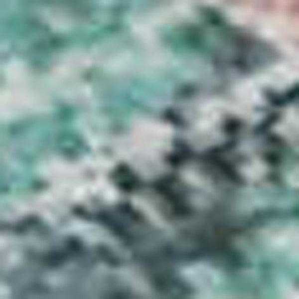 HomeRoots 10' Pink and Teal Floral Washable Area Rug - Durable, UV Protected, Non-Slip for Everyday Living 694334