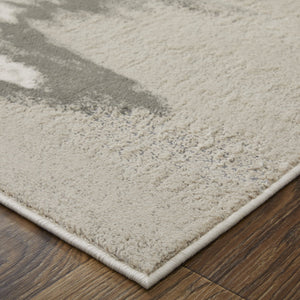 Feizy Rugs Micah Abstract Geometric Area Rug Woven Polyester Blend for Large Living Spaces 69439LQFIVYSLVJ00