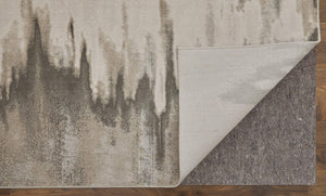 Feizy Rugs Micah Abstract Geometric Area Rug Woven Polyester Blend for Large Living Spaces 69439LQFIVYSLVJ00