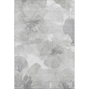 HomeRoots 10' X 14' Transitional Floral Area Rug – Washable, UV Protected, Durable & Perfect for Busy Homes 694400