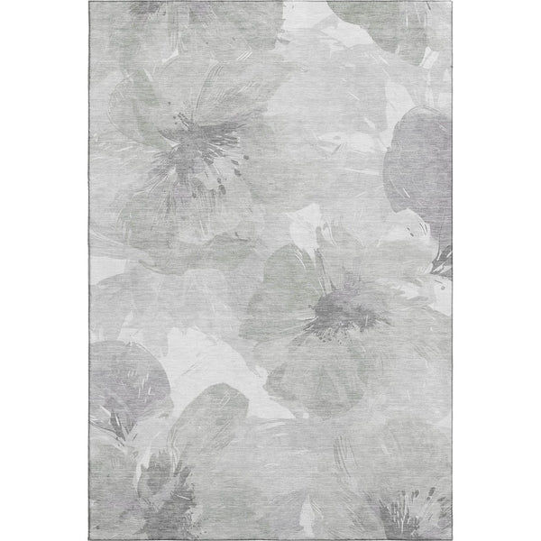 HomeRoots 10' X 14' Transitional Floral Area Rug – Washable, UV Protected, Durable & Perfect for Busy Homes 694400