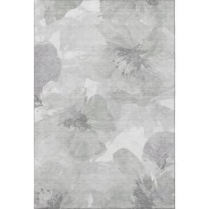 HomeRoots 10' X 14' Transitional Floral Area Rug – Washable, UV Protected, Durable & Perfect for Busy Homes 694400