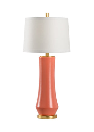 Chelsea House Landover Coral Table Lamp By Jamie Merida — 31" Matte Ceramic With Antique Gold-Leaf & Brass Accents 69466