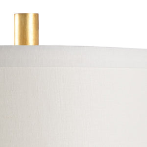 Chelsea House Landover Coral Table Lamp By Jamie Merida — 31" Matte Ceramic With Antique Gold-Leaf & Brass Accents 69466