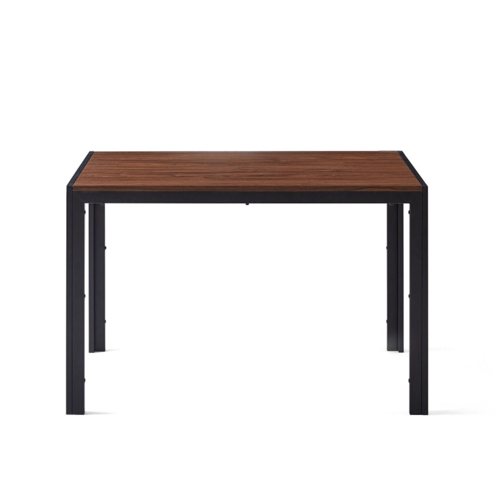 HomeRoots 47" Stylish Brown and Black Wood Coffee Table - Modern Design, Durable, Functional Centerpiece for Any Room 694684