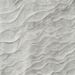 HomeRoots 9' X 12' Taupe And Ivory Abstract Area Rug - Stylish, Washable, UV-Protected for High-Traffic Spaces 694790