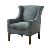 Madison Park Addy Transitional Wing Chair FPF18-0472 Grey