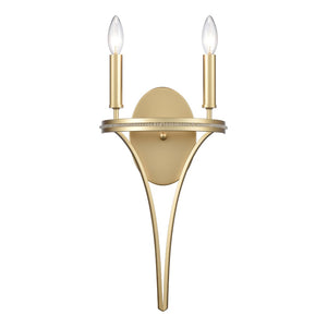 Noura 20'' High 2-Light Sconce - Champagne Gold 69480/2 Elk Lighting