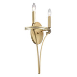 Noura 20'' High 2-Light Sconce - Champagne Gold 69480/2 Elk Lighting