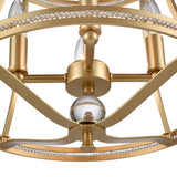 Noura 15.5'' Wide 4-Light Pendant - Champagne Gold 69484/4 Elk Lighting