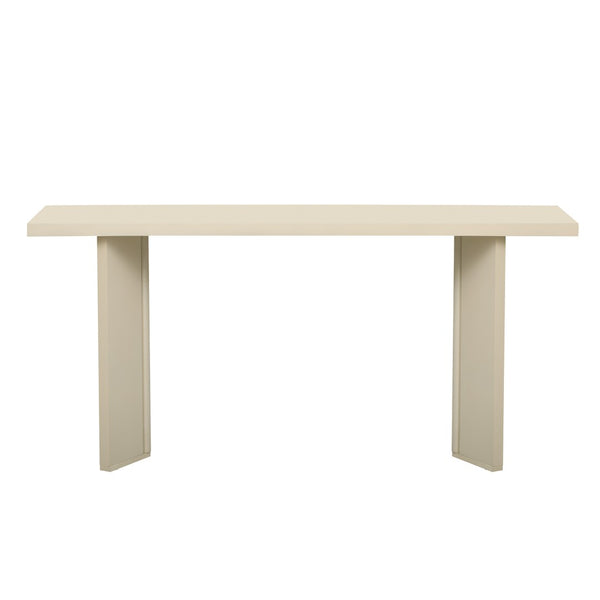 HomeRoots 63" Beige Wood Coffee Table – Stylish & Durable Centerpiece for Modern Living Rooms & Offices 694843