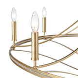 Noura 60'' Wide 15-Light Chandelier - Champagne Gold 69489/10+5 Elk Lighting