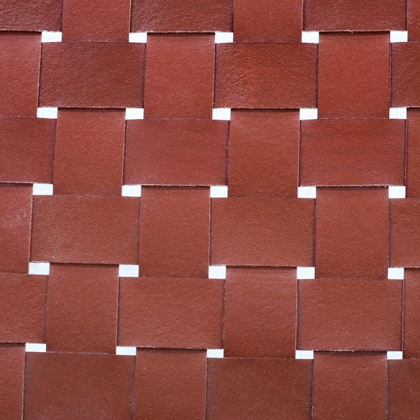 English Elm Wooden Classic Leather Woven Dining Chairs Set of 2 — Sturdy Wooden Frame, Comfortable Stylish Seats B2741P329230