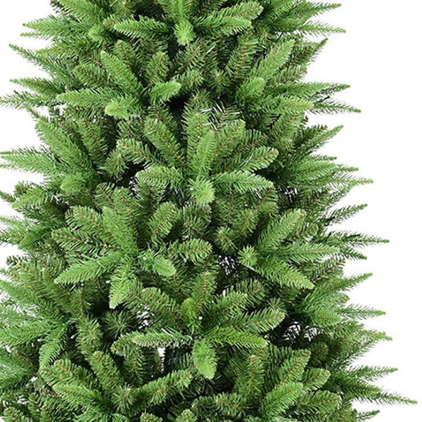 HomeRoots 6' Full Fir Christmas Tree - Lifelike Holiday Centerpiece with Easy Setup, Durable Design & Versatile Style 72 694933
