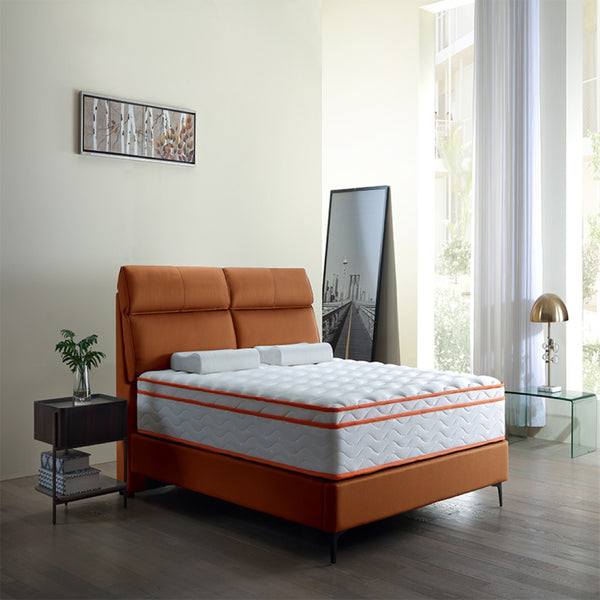 English Elm Cool Gel Memory Foam Pocket Spring Hybrid Mattress Medium Firm Certipur Certified W3203P348771