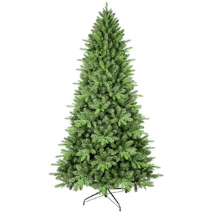 HomeRoots 6' Full Fir Christmas Tree - Lush, Easy-Setup Holiday Centerpiece with 1,168 Branch Tips for All Spaces 695075
