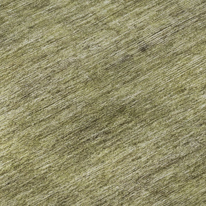 HomeRoots 10' X 14' Stylish Artichoke Green Area Rug - Machine-Washable, UV Protected, Perfect for Homes! 695090