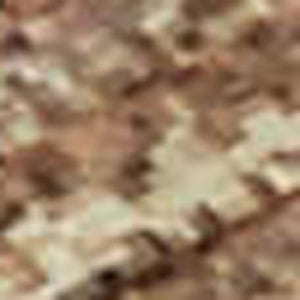 HomeRoots 5' X 8' Salmon, Rust & Gray Striped Area Rug - Washable, UV Protected, Stain Resistant for Active Homes 695128