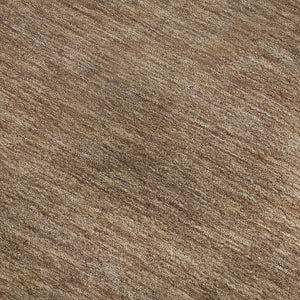 HomeRoots 9' X 12' Salmon Rust And Gray Striped Area Rug - Washable, Stain-Resistant, UV Protected & Cozy! 695131