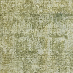 HomeRoots 8' X 10' Artichoke Green Washable Abstract Area Rug with UV Protection for Modern Homes & Pets 695268