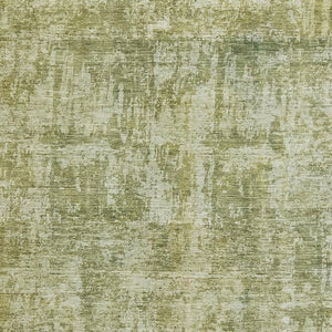 HomeRoots 9' X 12' Artichoke Green Abstract Washable Area Rug with UV Protection – Stylish & Durable Design 695269