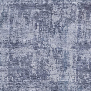 HomeRoots 10' Blue and Ivory Abstract Area Rug - Washable, UV Protected, Durable, Perfect for Large Spaces! 695282