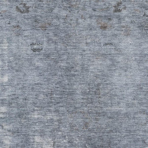 HomeRoots 5' X 8' Modern Blue and Gray Abstract Area Rug – Washable, UV Protected, Stain Resistant, Durable Design 695338
